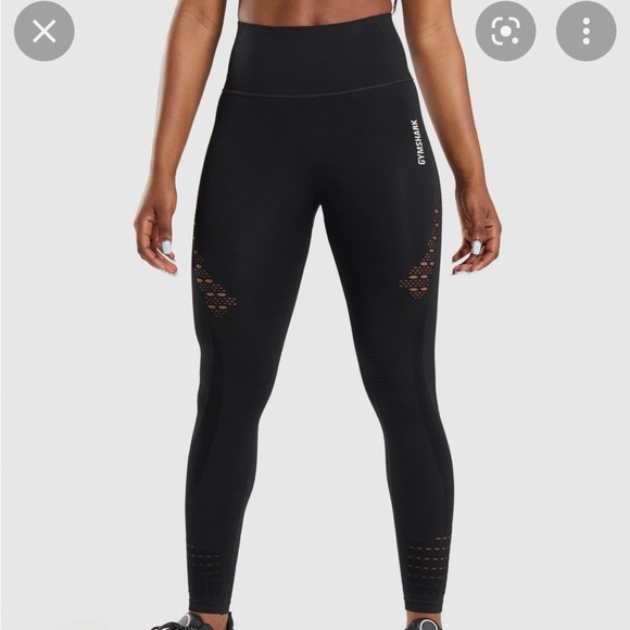Gymshark Pants - GymShark Energy Seamless Leggings Black